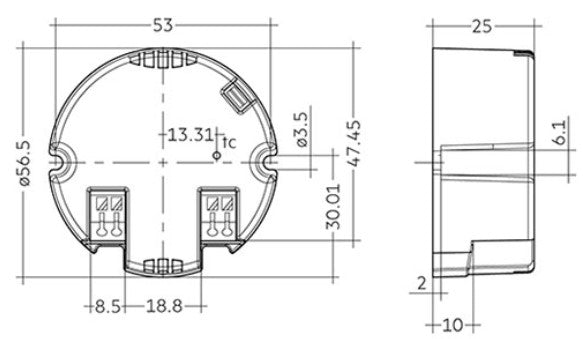 Tridonic 28003211 LC 24/500-600/40 flexC R ADV2 - LED Retro