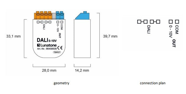 Lunatone DALI 0-10V PWM - 86458508-PWM - LED retro