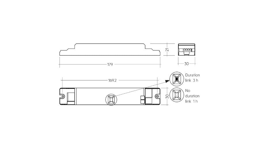 Tridonic 89800576 EMconverterLED BASIC 203 MH/LiFePO4 50V - LED Retro