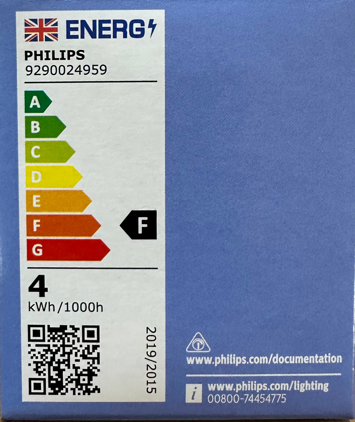 Philips Corepro LEDspot GU10 PAR16 4W 345lm 36D - 827 Extra Warm White - Dimmable - LED Retro