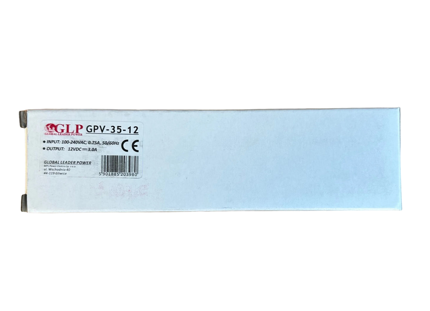 GLP GPV-35-12 36W 12V/3A IP67 LED Power Supply - LED Retro