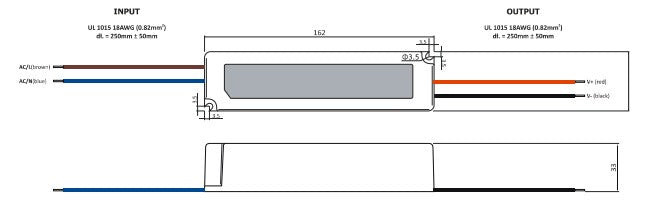 GLP GPV-60-12 60W 12V/5A IP67 LED Power Supply - LED Retro
