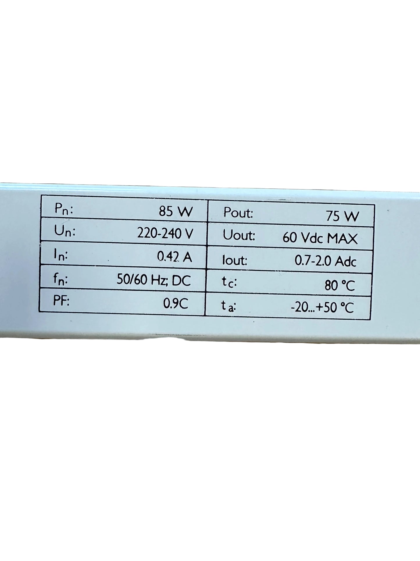 Philips 9290008634 Xitanium 75W 0.7-2A 54V 230V - LED Retro