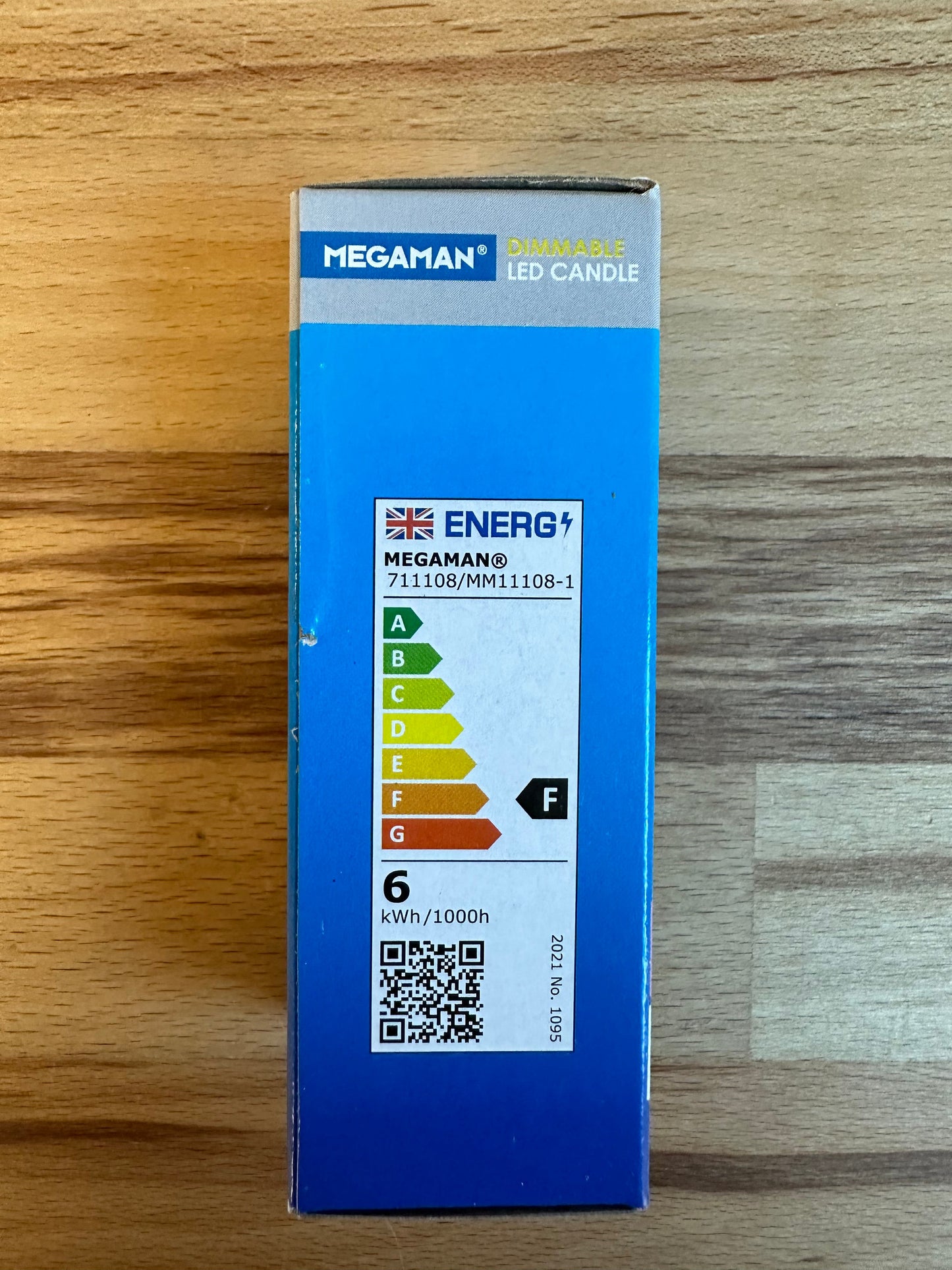 Megaman Economy 5.5W Dimmable Candle E14 4000K Cool White - 711108 -LED Retro