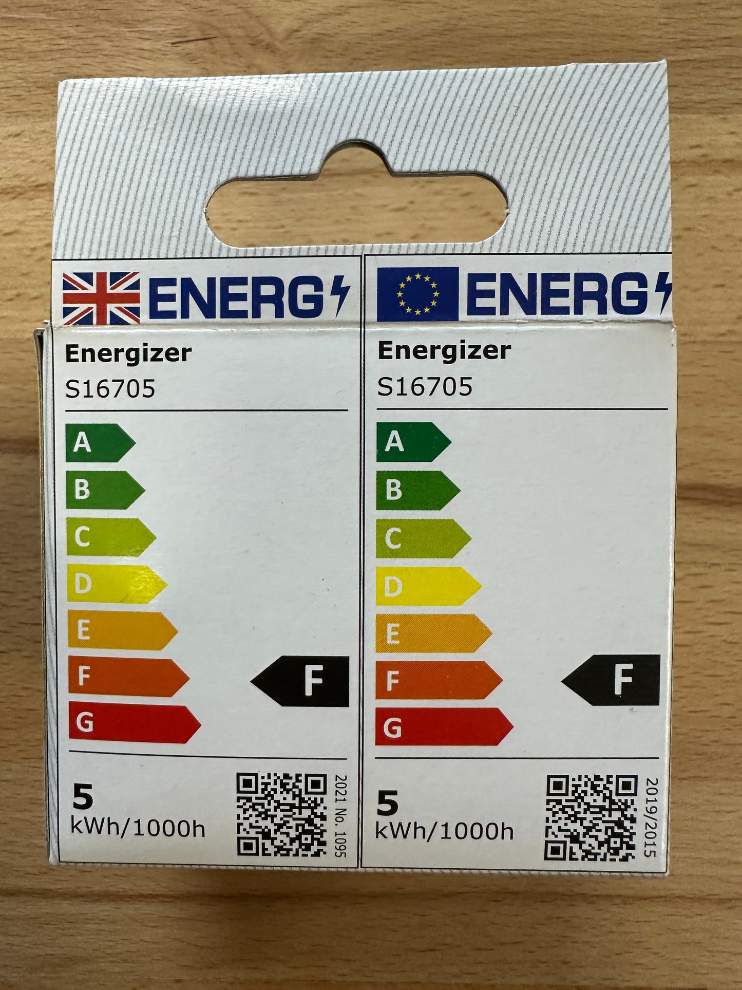 S16705 Energizer LED GU10 4.2W Warm White, Pack of 2 - LED Retro