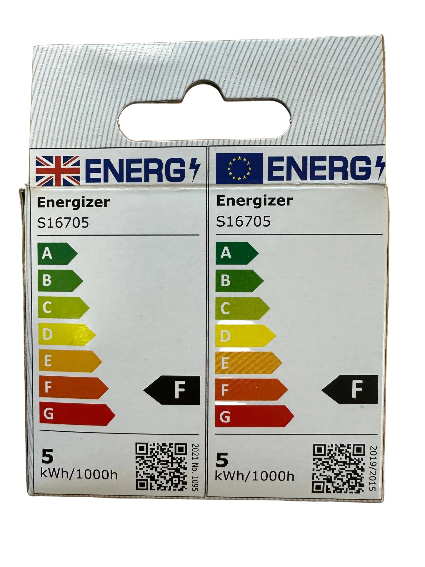 S16705 Energizer LED GU10 4.2W Warm White, Pack of 2 - LED Retro