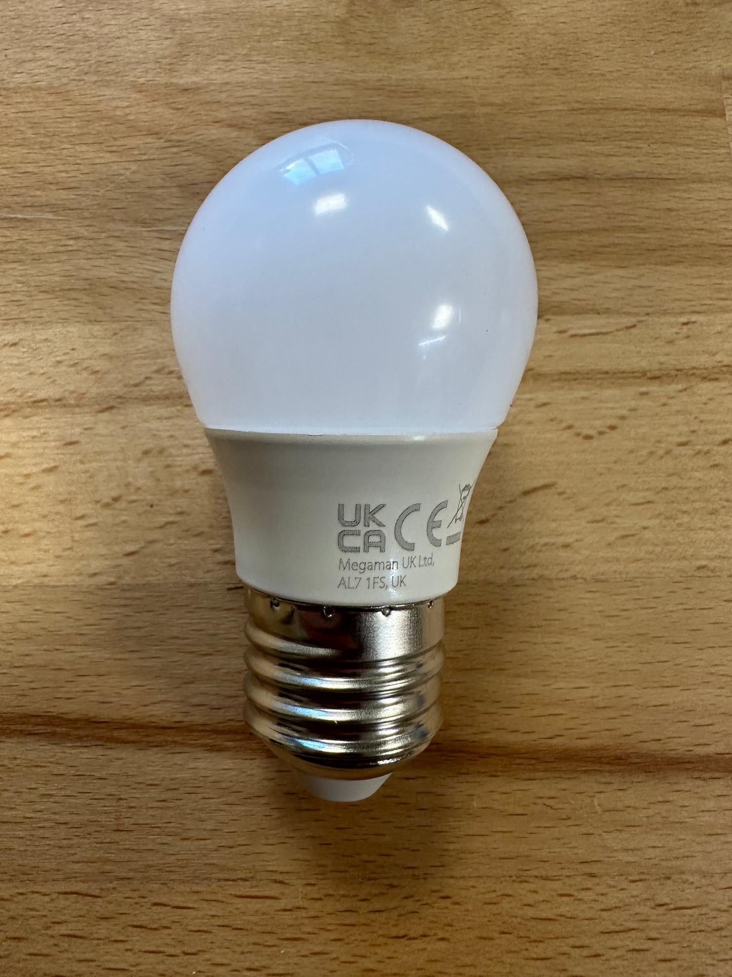 Megaman 5.5W Opal Dimmable Golf Ball E27 2700K - 711113 - LED Retro