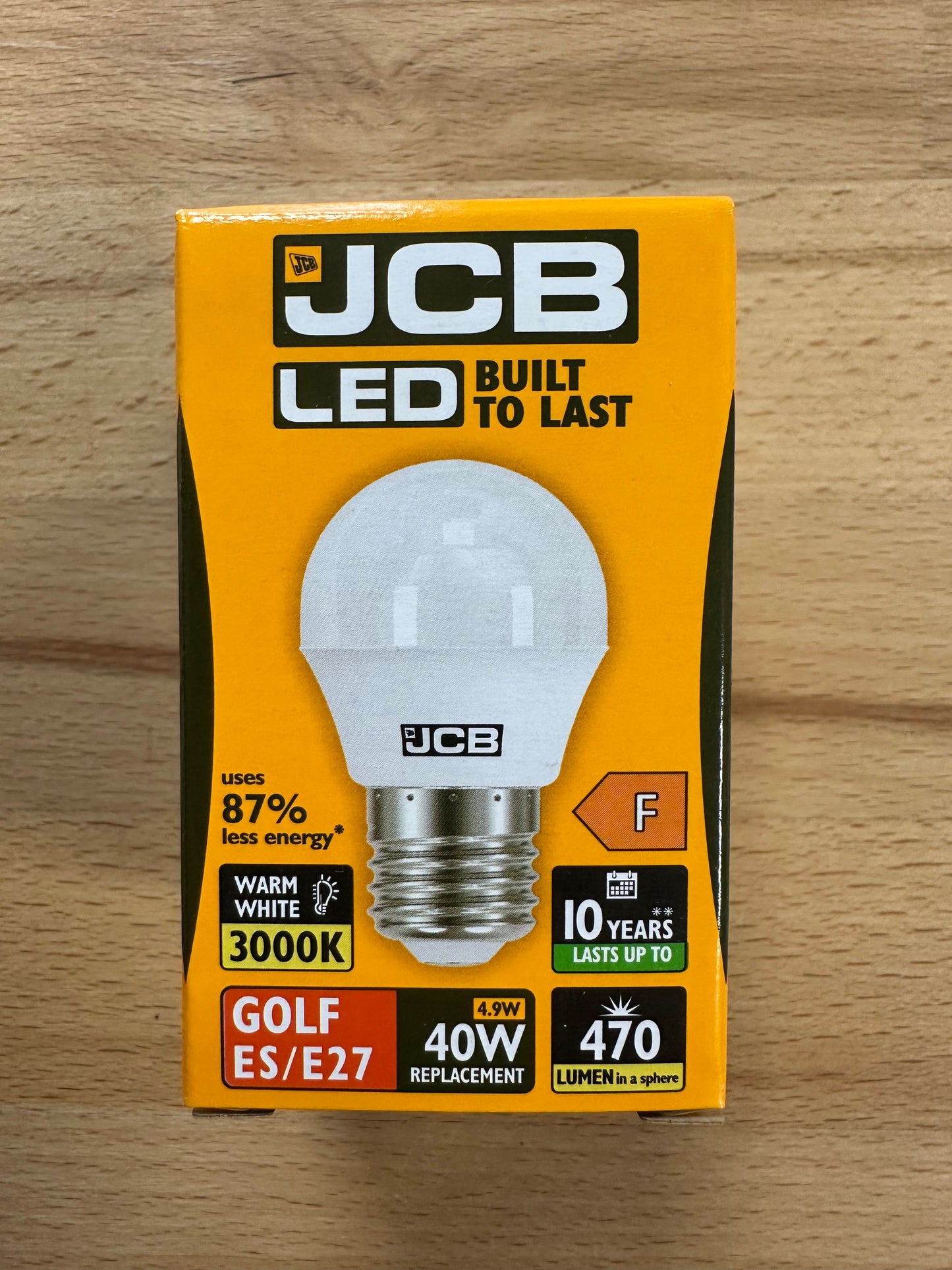 S10973 JCB LED GOLF BALL BULB - LED Retro