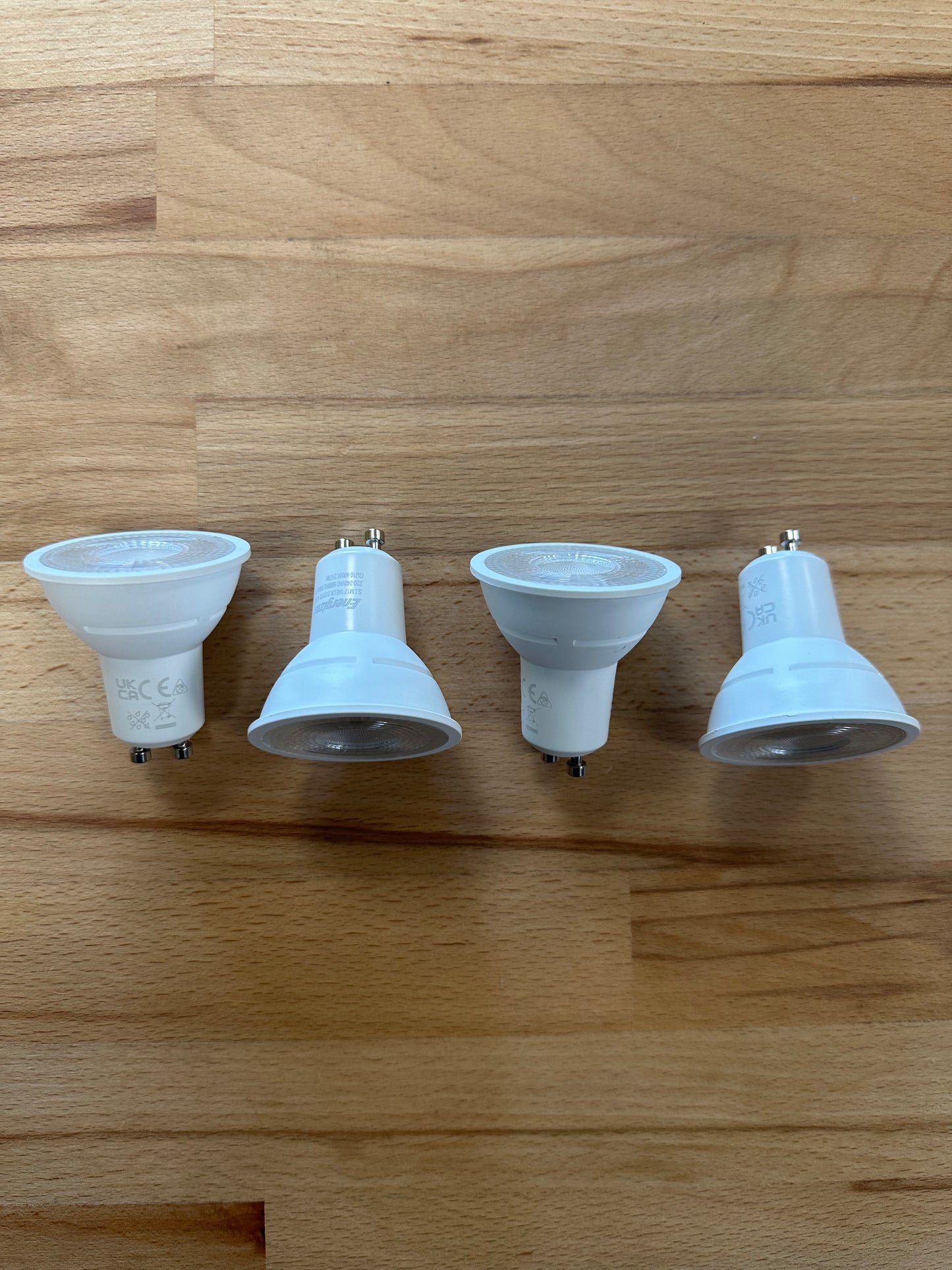 S15161 Energizer 4.8W LED GU10 345LM Cool White - Pack of 4 - LED Retro