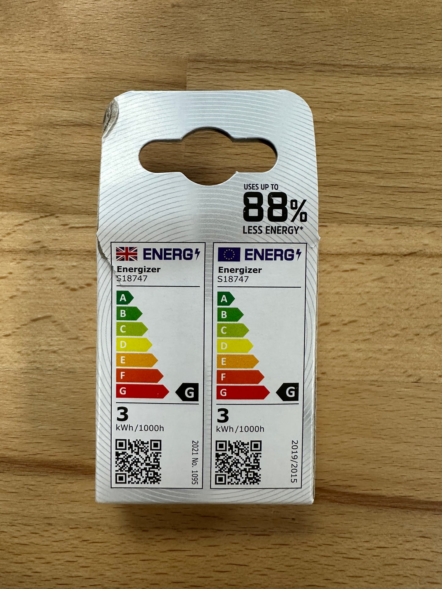 Energizer G4 LED 200lm 2.4W 6500K (Daylight) - S18747 - LED Retro