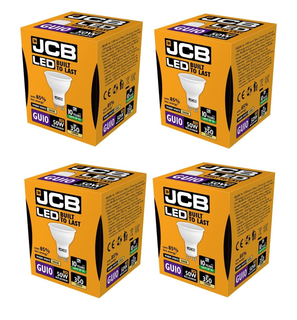 S10963 JCB 5W LED GU10 350LM Warm White - LED Retro