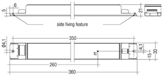 Tridonic 28000681 LC 50W 350-1050mA flexC lp EXC - LED Retro
