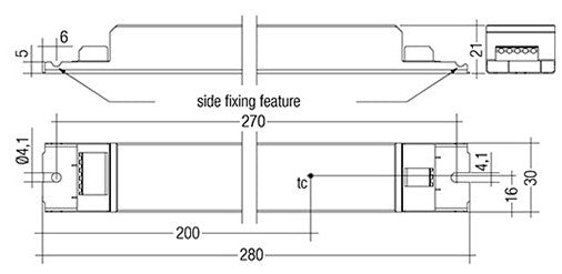 Tridonic 28000683 LC 75W 350–1050mA flexC lp EXC - LED Retro