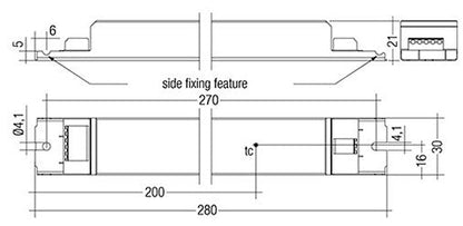 Tridonic 28000683 LC 75W 350–1050mA flexC lp EXC - LED Retro