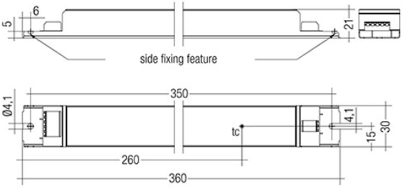 Tridonic 28000684 LC 75W 900-1800mA flexC lp EXC - LED Retro