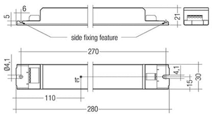 Tridonic 28000713 LC 75W 100–400mA flexC lp EXC - LED Retro