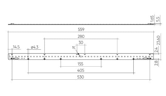 Tridonic 28004777 LLE 24x560mm 2400lm 865 HV ADV6 - LED Retro