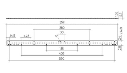 Tridonic 28004777 LLE 24x560mm 2400lm 865 HV ADV6 - LED Retro