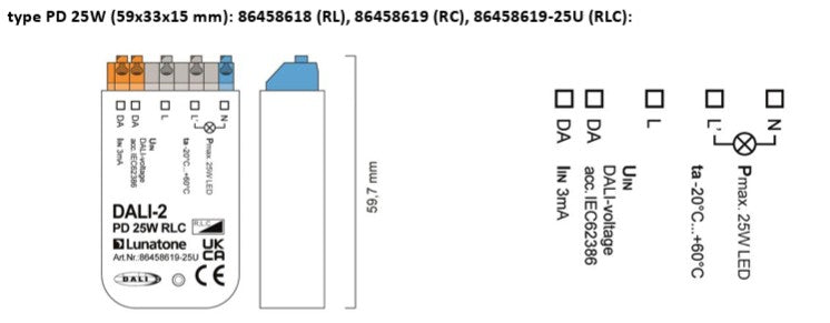 Lunatone 86458619-25U - LED Retro