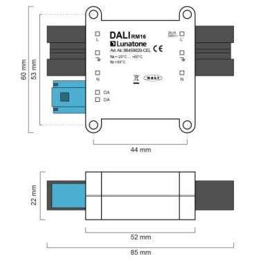 Lunatone Lunatone 86458629-CEL DALI RM16 CEL - LED Retro