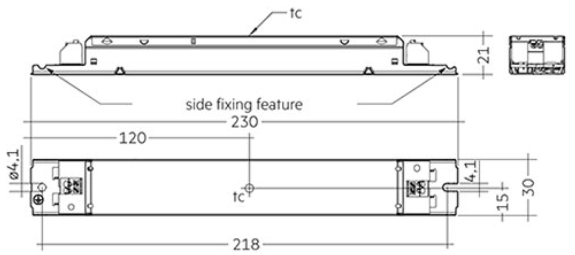 Tridonic 87500839 LC 35/300/121 fixC lp SNC2 - LED Retro