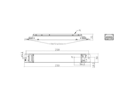 Tridonic 87501205 LC 50/150-500/230 DA lp SNC4 - LED Retro