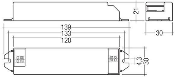 Tridonic 89800255 ﻿LCBI 15W 350mA BASIC LP - LED Retro