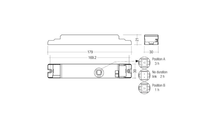 Tridonic 89800651 EMconverterLED PRO 204 NiCd/NiMH 50V - LED Retro