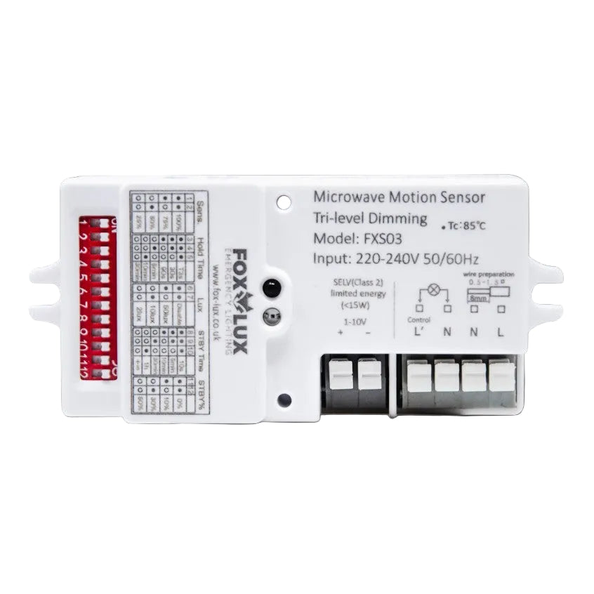 FOXLUX FXS03 1-10V Microwave Sensor - LED Retro