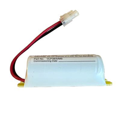 Liteplan 1/LP38/S/MS 3.2V 3.8Ah LiFePO4 Battery in a Stick Formation With Mounting Plate and Molex Socket - LED Retro