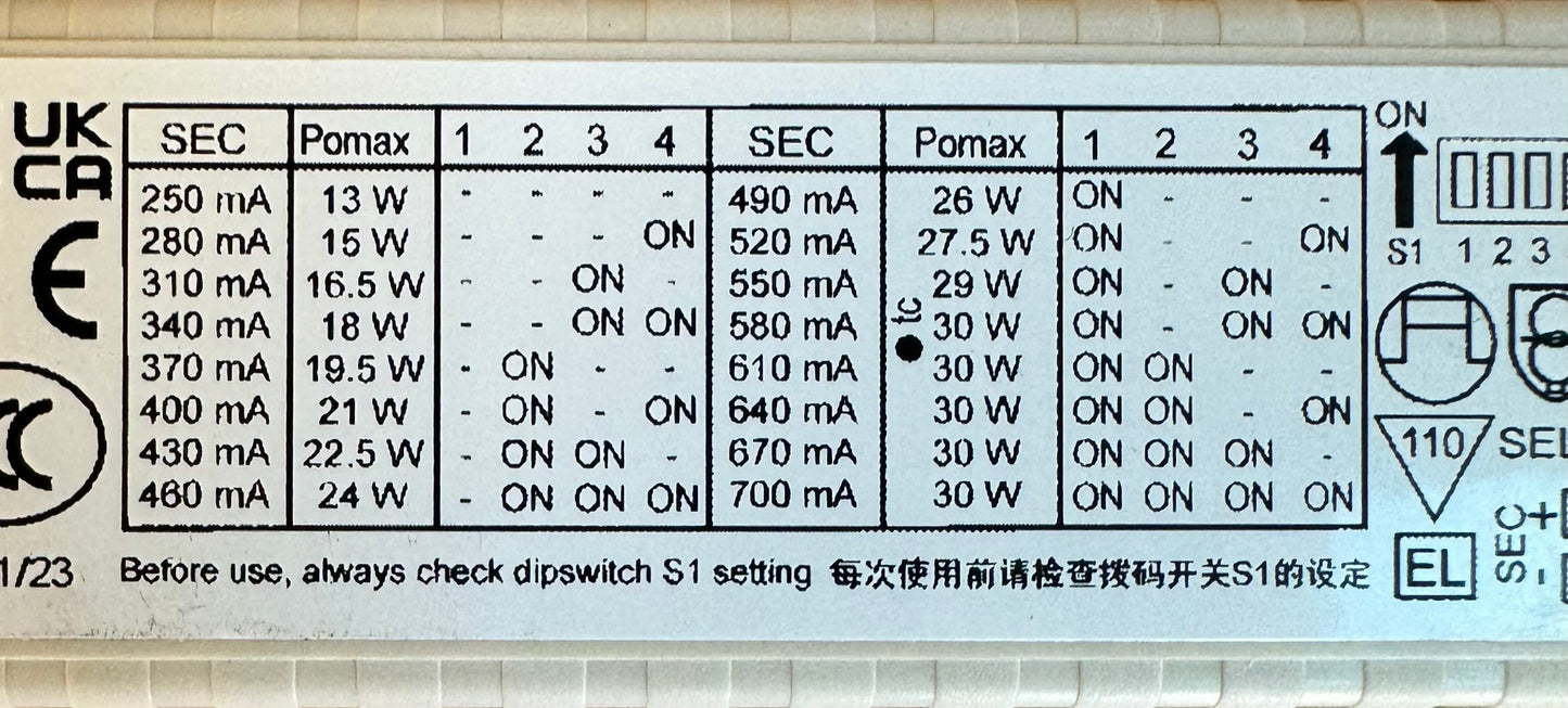 TCI 151370 ATON 30/250-700 DALI - LED Retro