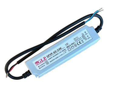 GLP GPVP-60-24N 60W 24V/2.5A CV IP67 LED Power Supply - LED Retro