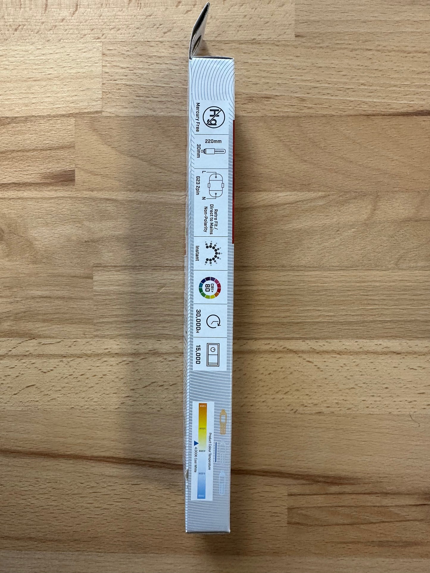 Energizer 5W=11W LED PLS G23 2Pin 700lm (Cool White) - S30434 - LED Retro
