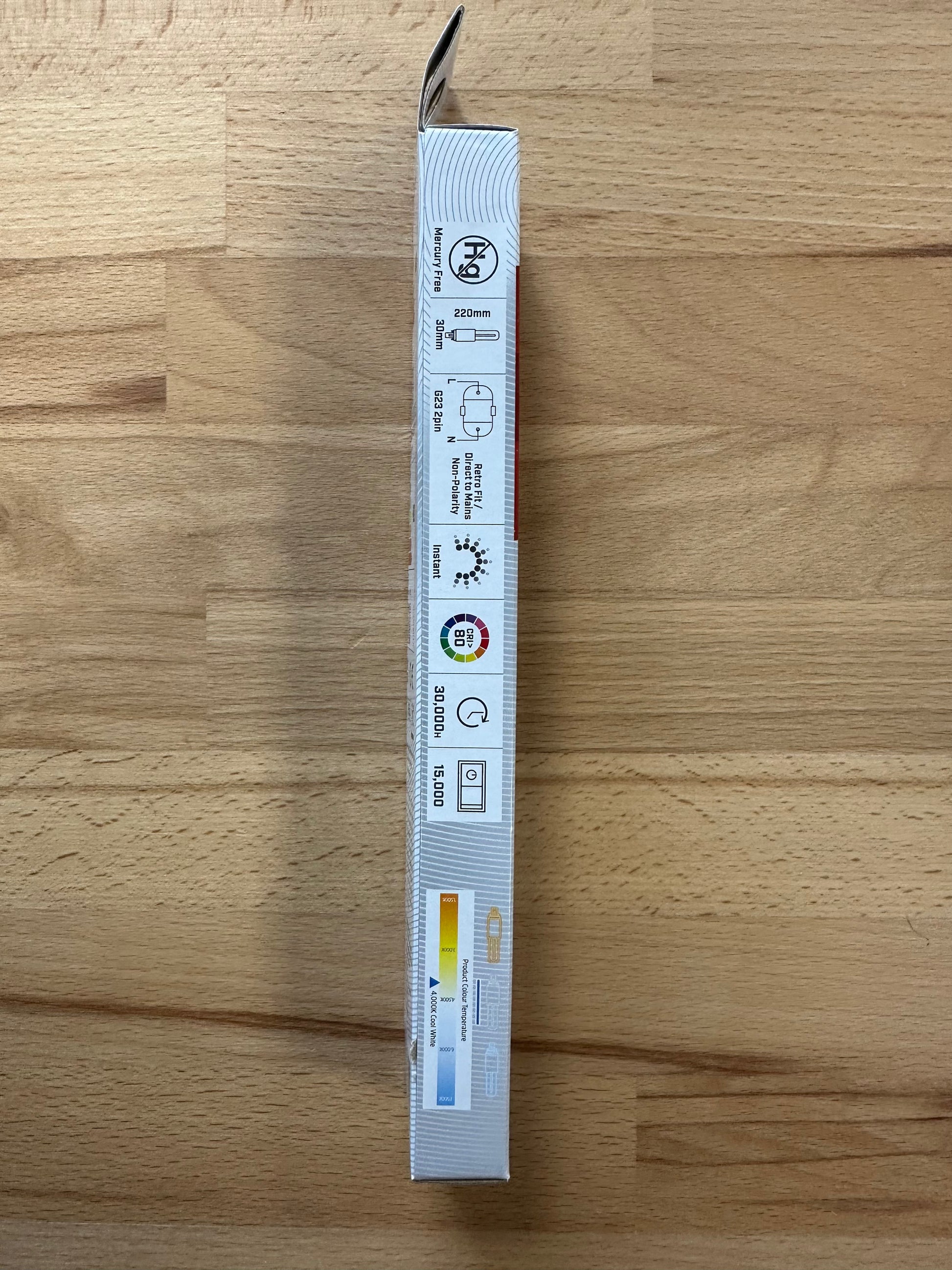 Energizer 5W=11W LED PLS G23 2Pin 700lm (Cool White) - S30434 - LED Retro