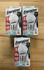 S13572 Energizer 5.2W LED GOLF BALL 470LM Opal ES (E27) Daylight Bulb X3 - LED Retro