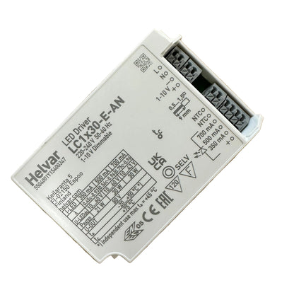 Helvar LC1X30-E-AN 30W 1-10V Dimmable LED Driver - LED Retro