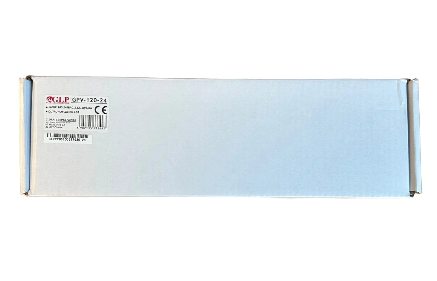 GLP GPV-120-24 120W 24V/5A CV IP67 LED Power Supply - LED Retro