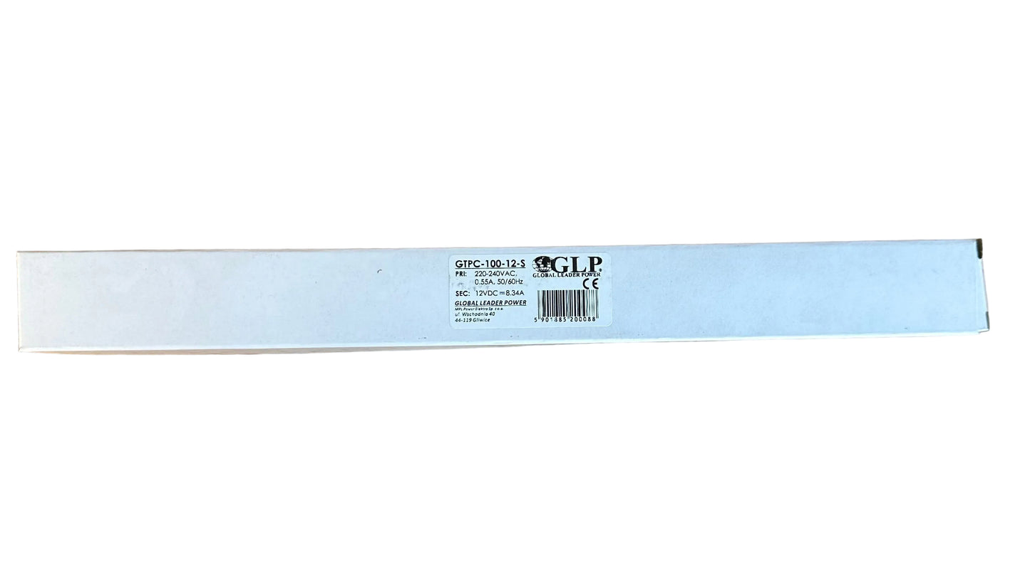 GLP GTPC-100-12-S 100W 12V/8.34A CV IP20 Slim LED Power Supply - LED Retro