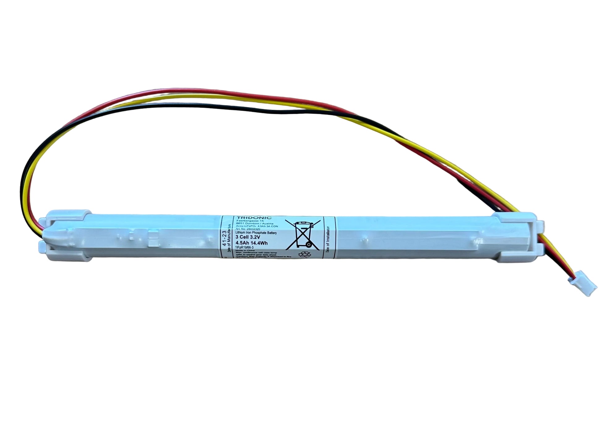 Tridonic 28002320 ACCU-LiFePO4 4.5Ah 3A CON - LED Retro