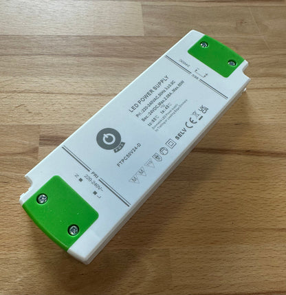 POS Power FTPC50V24-D 50W  24V/2.08A Triac Dimmable LED Power Supply - LED Retro