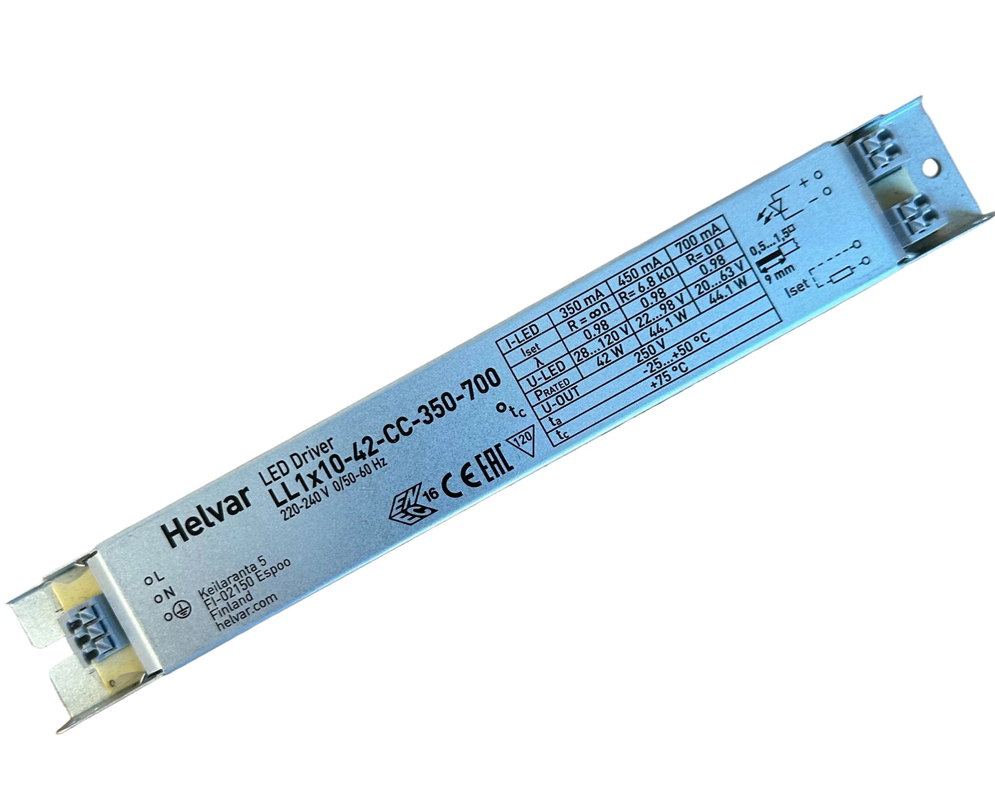 Helvar LL1X10-42-CC-350-700 10-42W 350-700mA LED Driver - LED Retro