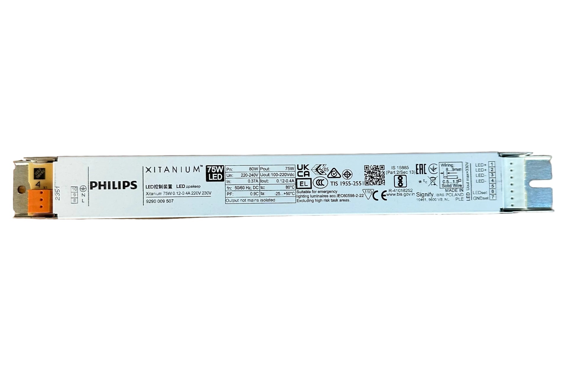 Philips 929000950706 Xitanium 75W 0.12A-0.4A 220V 230V - LED Retro