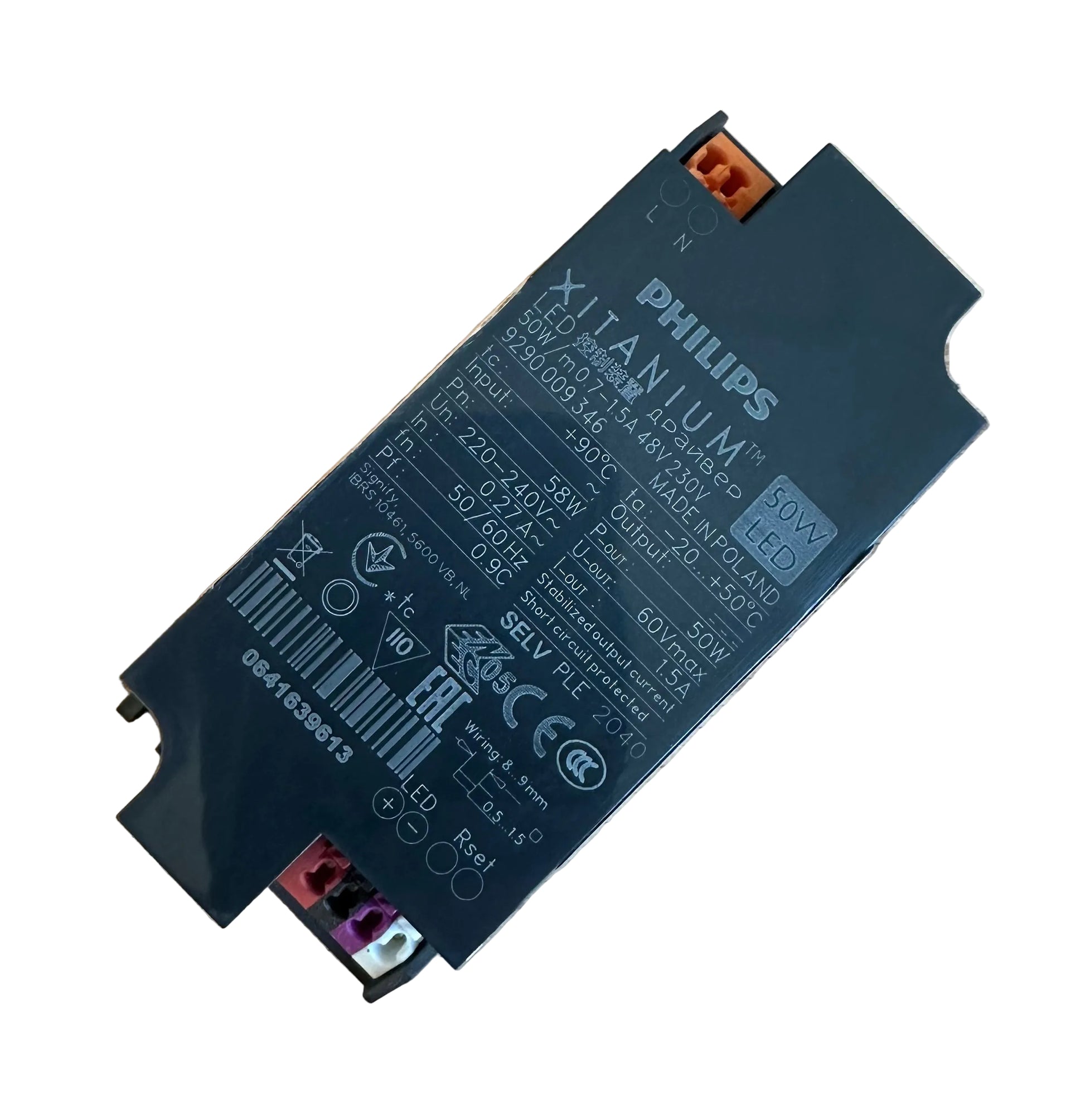 Philips 929000934606 Xitanium 50W/m 0.7-1.5A 48V 230V -LED Retro