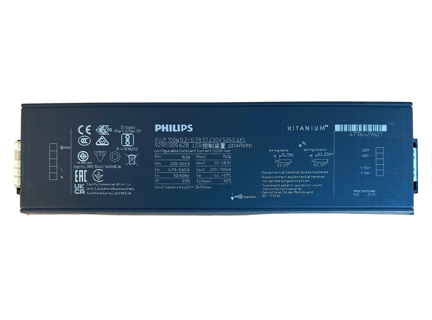 Philips 929000962806 Xi LP 150W 0.2-0.7A S1 230V S240 sXt - LED Retro