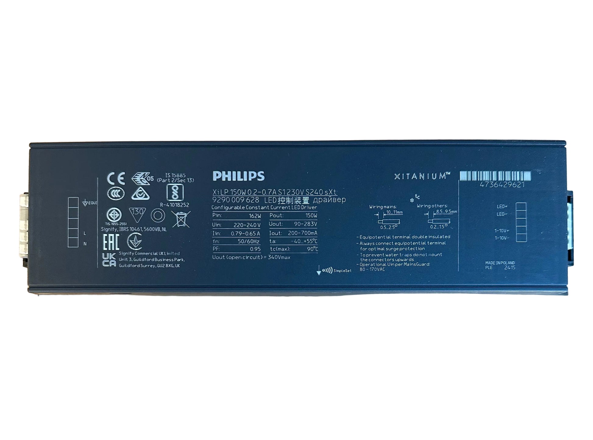 Philips 929000962806 Xi LP 150W 0.2-0.7A S1 230V S240 sXt - LED Retro