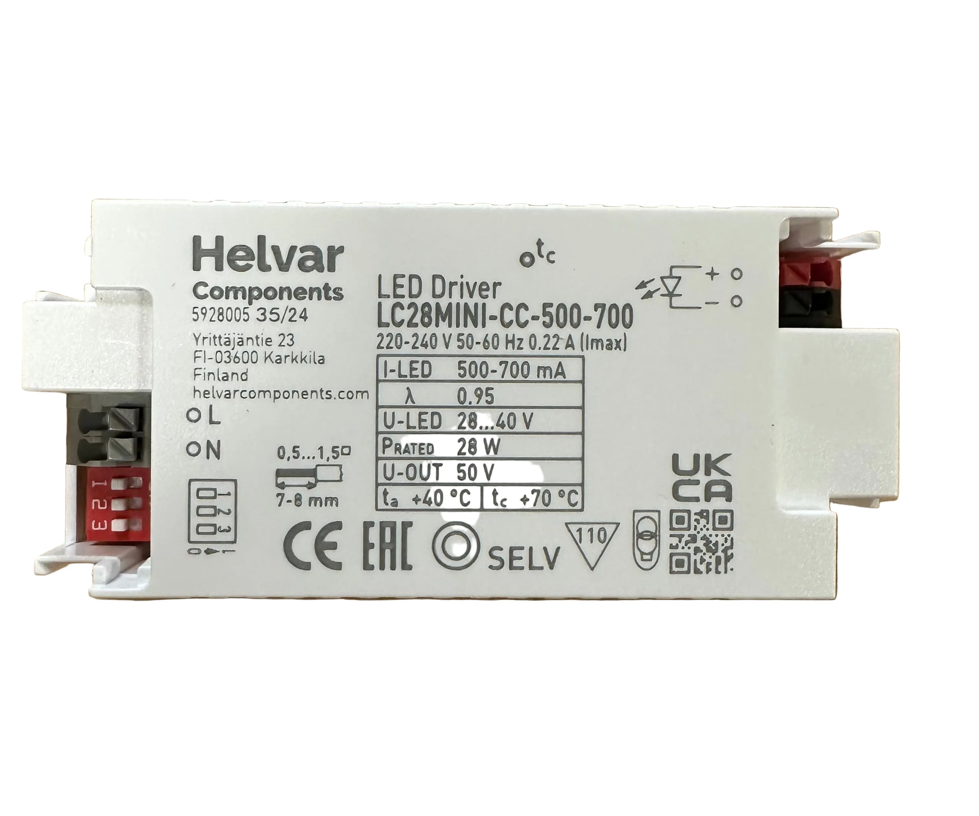 Helvar LC28MINI-CC-500-700 - 5928005 - LED Retro