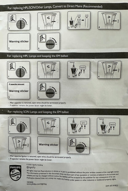 Philips TrueForce LED HPL 36W = 125W E27 HPL/SON/HPI Replacement Lamps