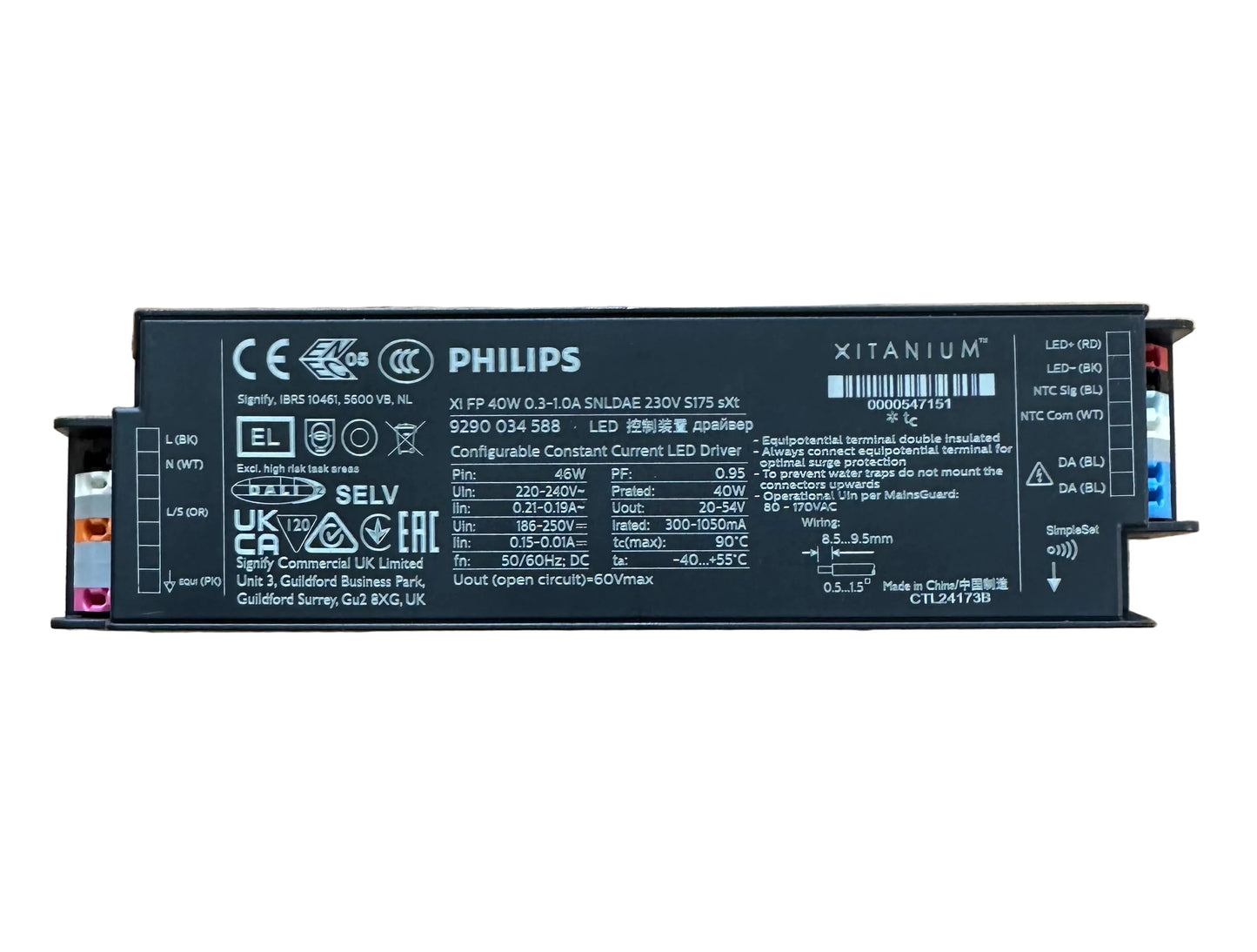 Philips 929002172506 Xi FP 40W 0.3-1.0A SNLDAE 230V S175 sXt - LED Retro