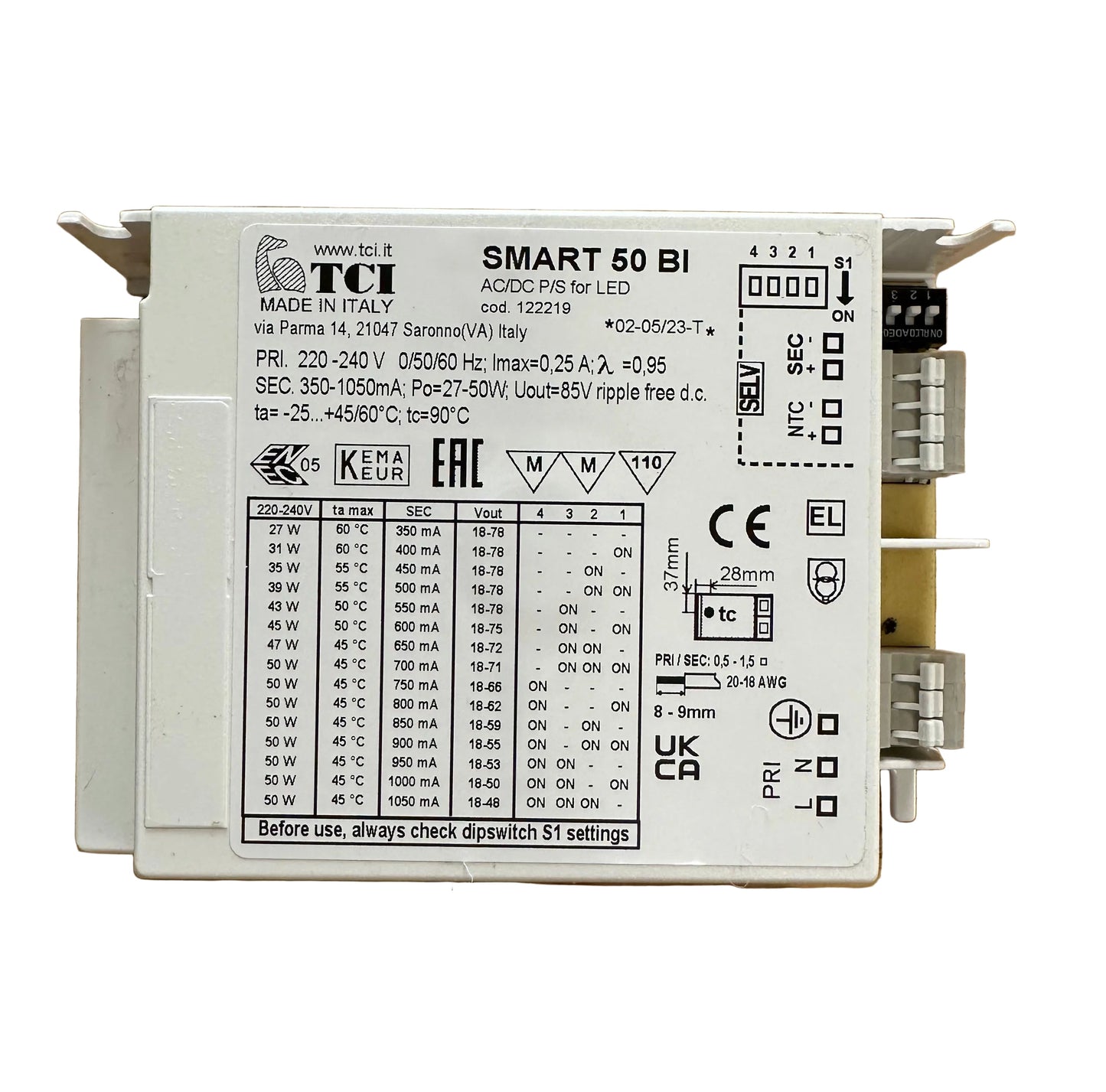 TCI 122219 SMART 50 BI - LED Retro