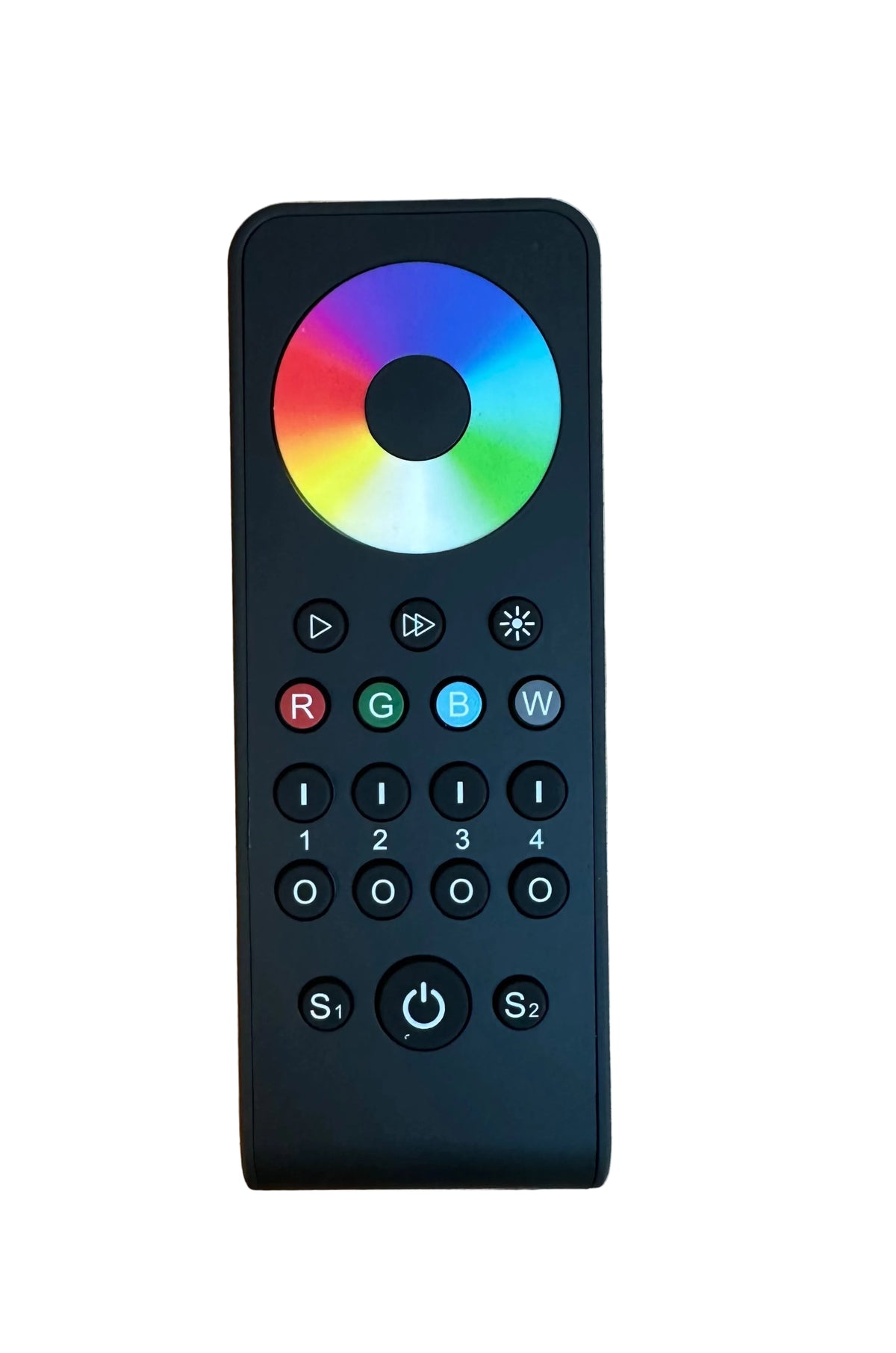 Skydance RS4 2.4G Wireless 4 Zone RGB/RGBW RF Remote Control, Operates with WT5 Controller - LED Retro
